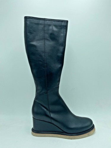 Kbr stivale pelle nero - in,
